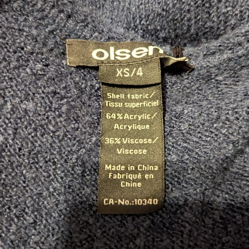 Olsen Colorful Striped Women's Oversized Sweater New With Tags - Picture 3 of 5
